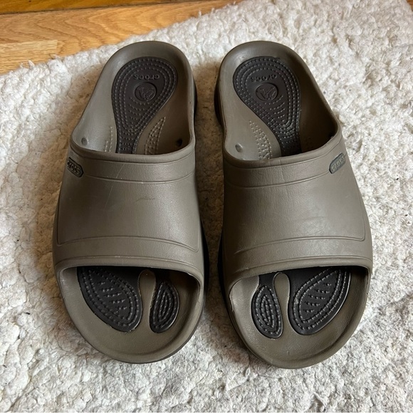 Crocs Unisex Brown Slip On Modi 2.0 Fisherman Sandals Style 15605 main image 4